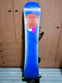 Snowboard Burton Genie 150 attacchi freestyle