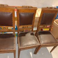 3 SEDIE STILE IMPERO