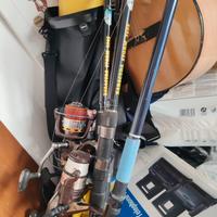 Canne da pesca professionali e non... wow