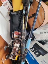 Canne da pesca professionali e non... wow