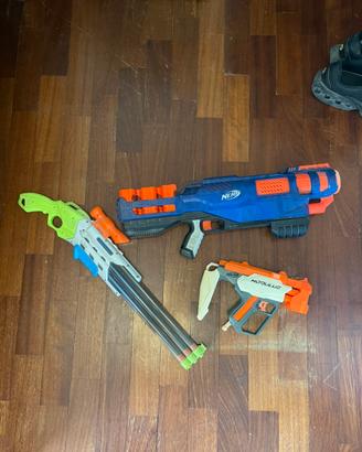 Lotto Blaster Nerf + Fucile ad Acqua ONE