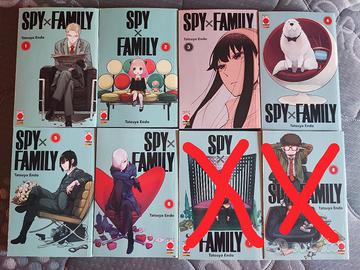 Manga: Spy x family Vol 1-6