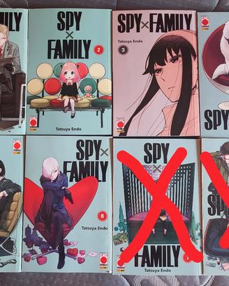 Manga: Spy x family Vol 1-6