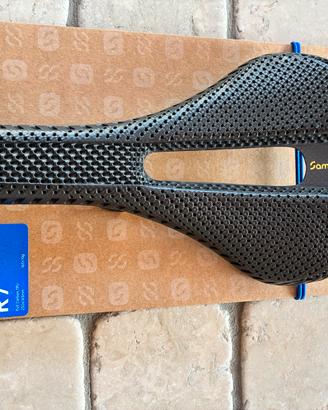 Sella bici corsa full carbon 3D samassi R7
