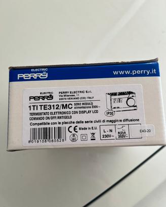 Termostato elettronico Perry con display