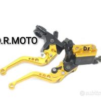 0199. Kit pompa FRENO FRIZIONE cnc leva ORO