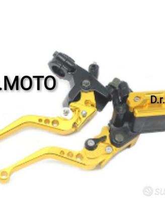 0199. Kit pompa FRENO FRIZIONE cnc leva ORO