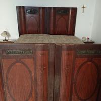 letto antico lamiera