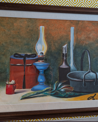Quadro D. Bai - Olio su tela