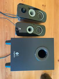 Impianto audio logitech