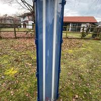 Lampada da terra con 2 neon