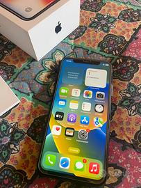 Apple Iphone X  256 GB completo di vetro temperato