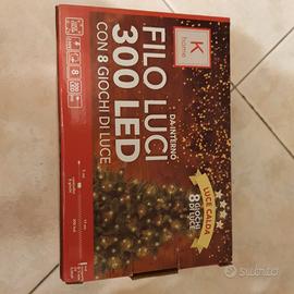 FILO LUCI DI NATALE 300 LED