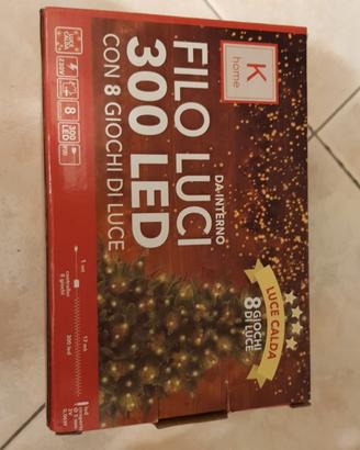 FILO LUCI DI NATALE 300 LED