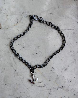 Bracciale con ciondolo ad ancora nuovo