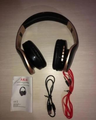 Cuffie Bluetooth AKAI BTE-P15 wireless