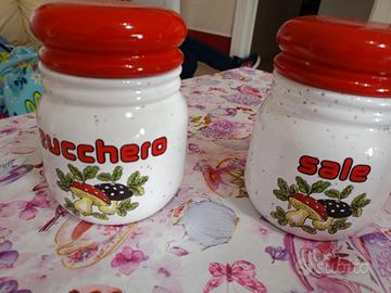 set barattoli ceramica