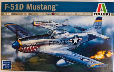 KIT Mustang F-51D scala 1:72 dell'ITALERI,
