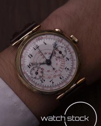 UNIVERSAL GENEVE WATCH MONOPUSHER 1930