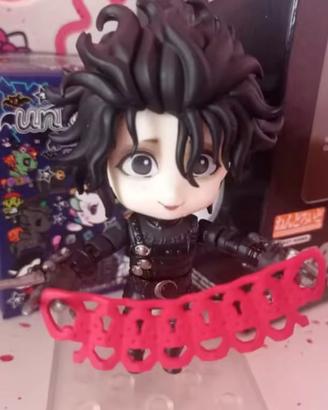 mini action figure Edward mani di forbici chibi