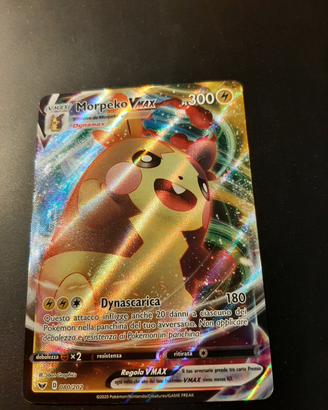 Carta pokèmon-Morpeko Vmax