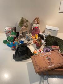 Lotto oggetti misti e vintage
