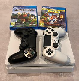 PlayStation 4 slim Glacier White 