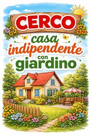Casa indipendente con giardino