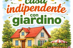 Casa indipendente con giardino