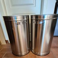 Bidoni per rifiuti inox 