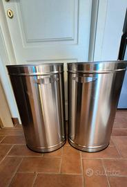 Bidoni per rifiuti inox 