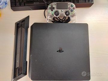 PS4 slim 500 GB + controller + base 