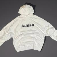 Felpa Balenciaga caps Destroyed Oversize