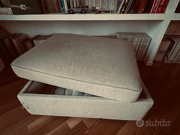 Poggiapiedi pouf Ikea Kivik