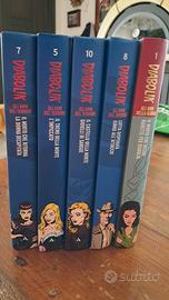 5 fumetti giganti Diabolik 
