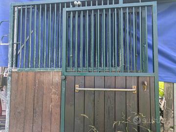 Facciata scrrrevole per box cavalli