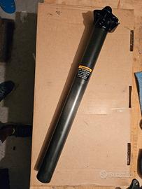 Reggisella in carbonio XLC nuovo, 31.6 X 350 mm