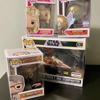 Lotto Funko Pop! Barbie, Airazor, Star Wars, India