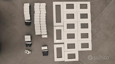 serie btcino living light placche, interuttori