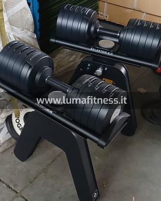 Selektor 2.0 Manubri regolabili 2-40kg con Rastrel