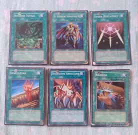 6 carte Yu gi oh!