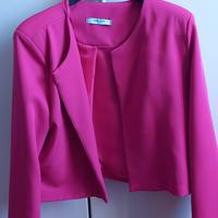 giacca corta fucsia