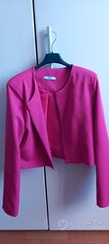 giacca corta fucsia
