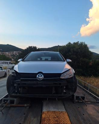 VOLKSWAGEN GOLF 7, MOTORE 1.6 TDI 110CV AUTOMATICA