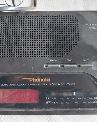 RADIO Sveglia Phonola Snooze mod. NC 1032