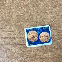 Francobollo moneta unica europea