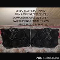 tasche per fiat punto 55 prima serie 5 porte