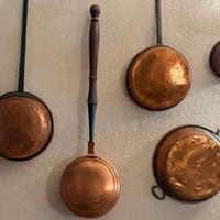 Pentole e scalda letto in rame