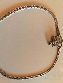 Cavigliera indiana in argento 