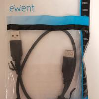 Cavo USB M/F Maschio Femmina Tipo A 